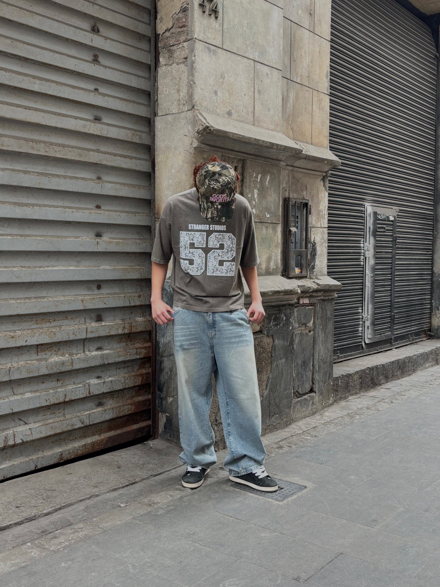 Baggy Jean Broken Sky Blue