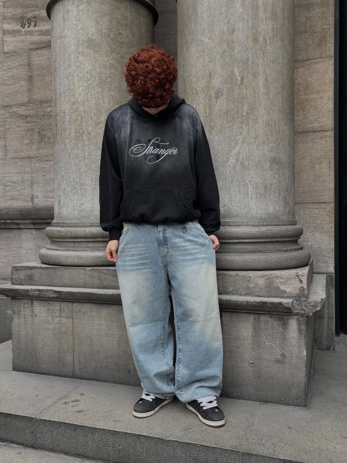 Baggy Jean Broken Sky Blue